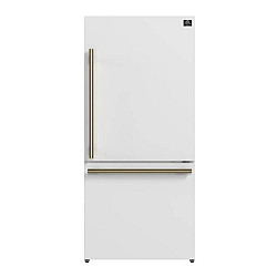  																			Forno 17 Cf Bottom Mount White Refr...
																		 